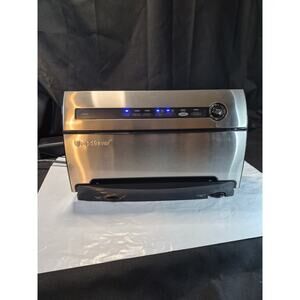 FoodSaver V3825 Smart Seal Automatic Vacuum Bag Sealer With Bags-Stainless Steel